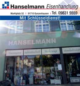 Hanselmann e.K. | Marktplatz 52